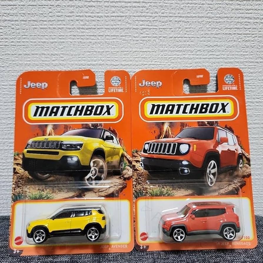Jeep Avenger ミニカー 2023-2025 JEEP AVENGER 4 FOUR DOOR SUV 1/64 SCALE DIORAMA